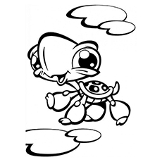 Littlest pet shop coloring pages for kids