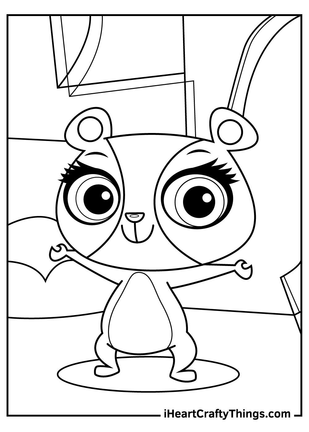 Littlest pet shop coloring pages free printables