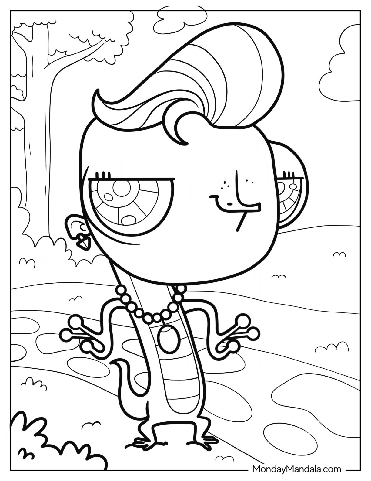 Littlest pet shop coloring pages free pdf printables