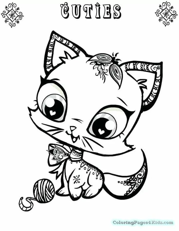 Littlest pet shop coloring pages