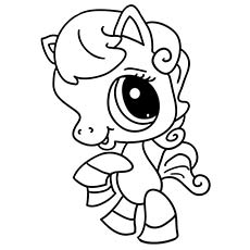 Littlest pet shop coloring pages for kids