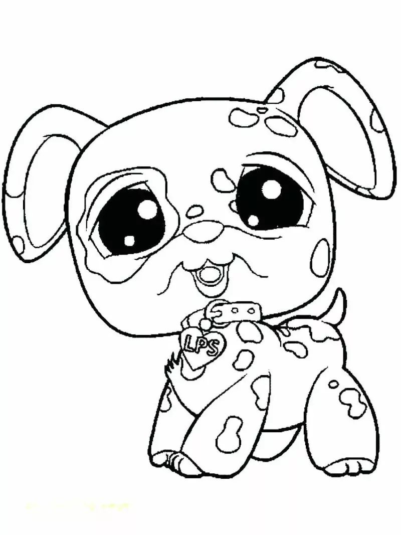 Littlest pet shop coloring pages