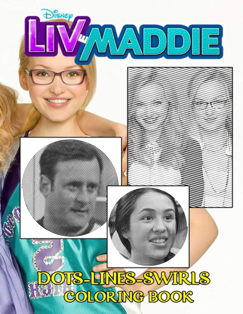 Liv and maddie dots lines swirls by nicolaide agneta