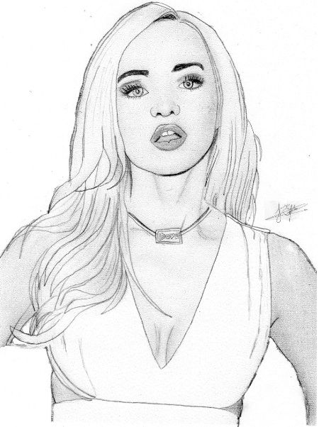 Pin by javier on retratos creative drawing drawings dove cameron