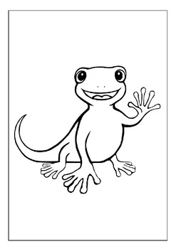 Discover the beauty of lizards with our printable coloring pages collection pdf