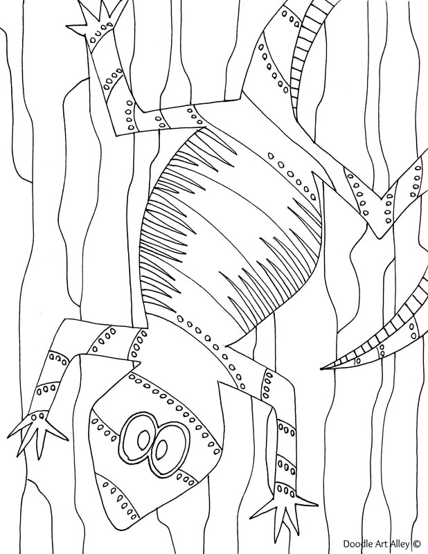 Animal coloring pages