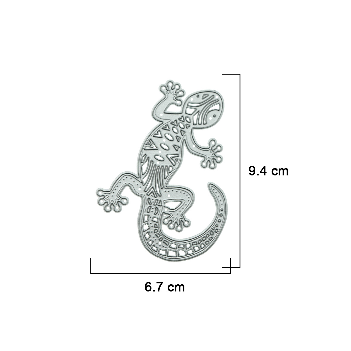 For scrapbooking metal cutting die lizard punch stencil handmade thank you card making paper craft postcard decorating presscut