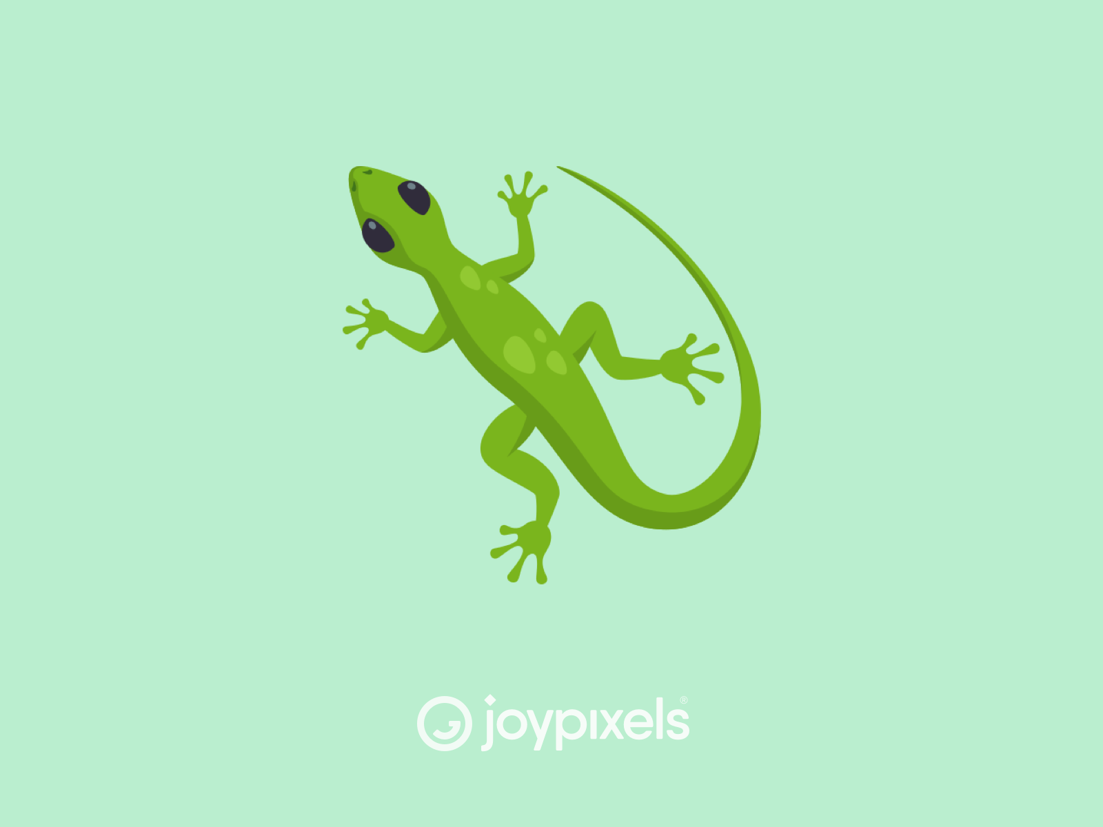 The joypixels lizard emoji