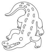 Lizard emoji coloring page free printable coloring pages