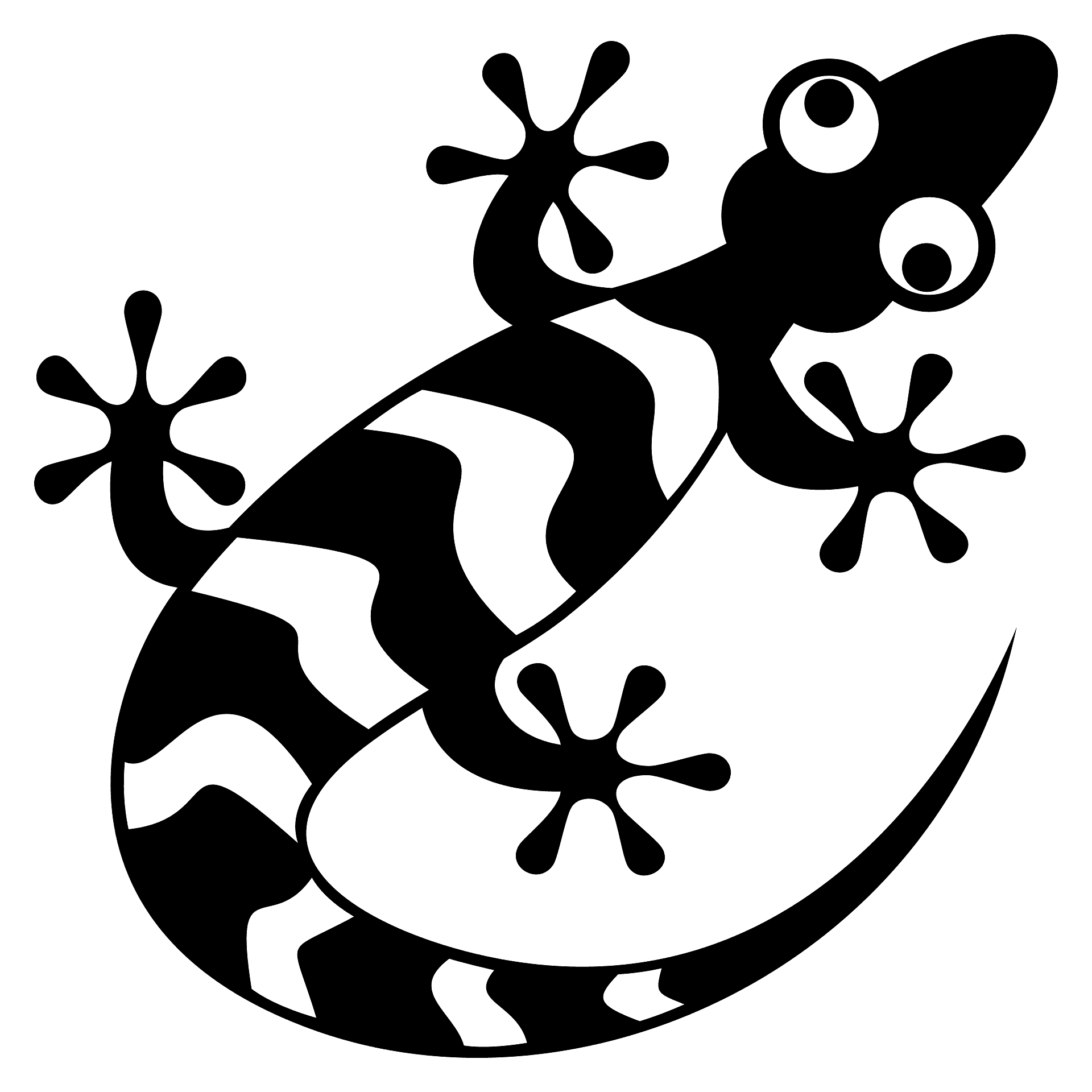 Lizard emoji clipart free download transparent png