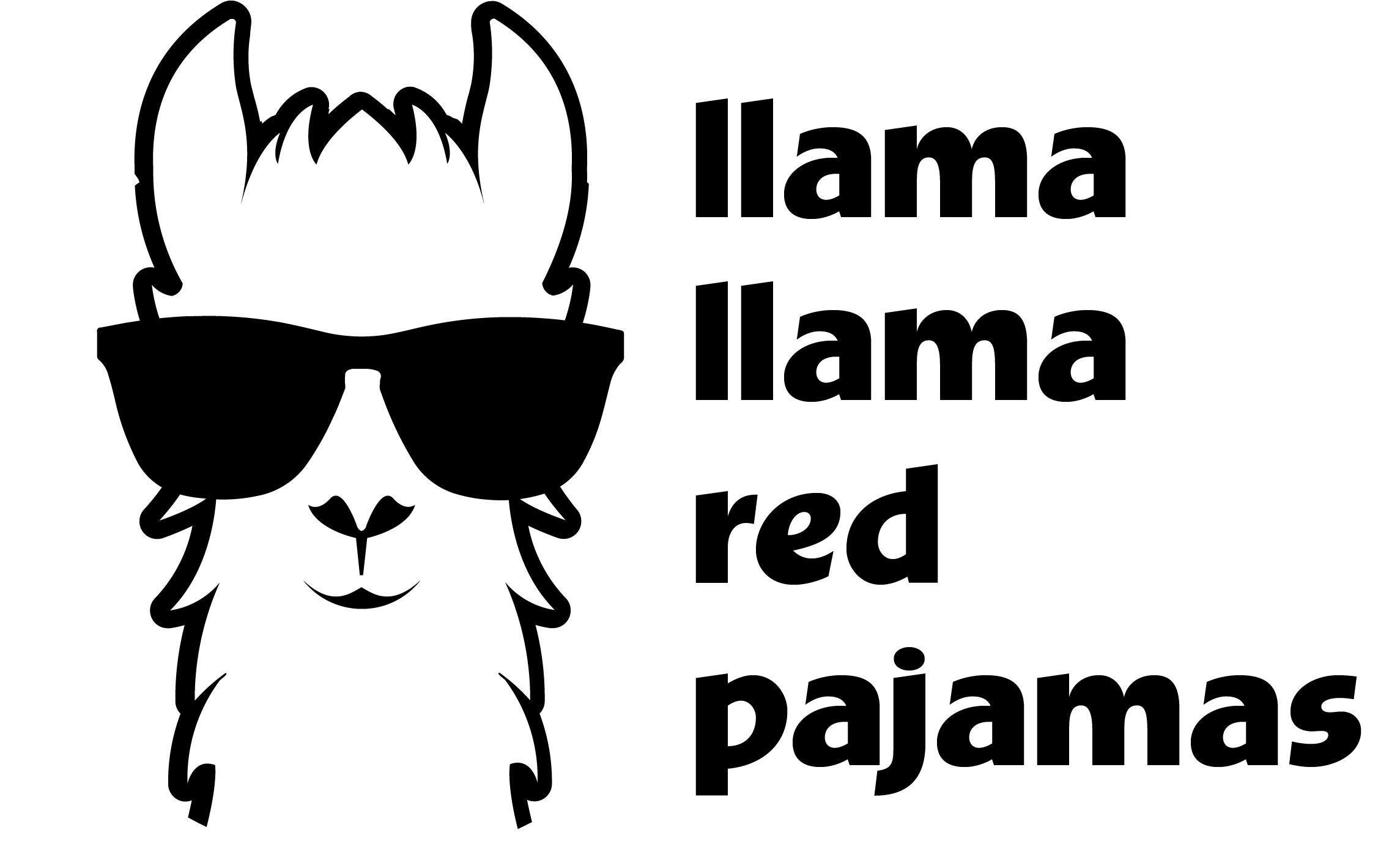 Llama llama red pajamas kids red pajamas llama llama digital download