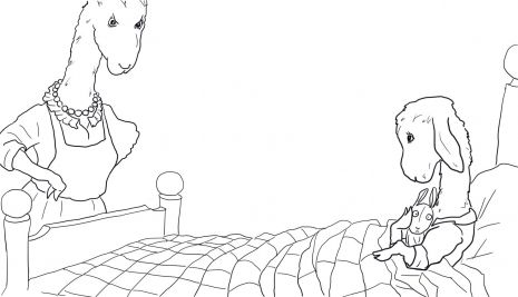 Llama llama red pajama llama llama red pajama coloring pages book themes