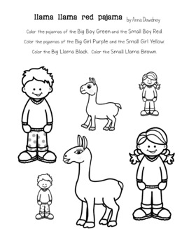 Llama llama red pajama by anne dewdney book club prek