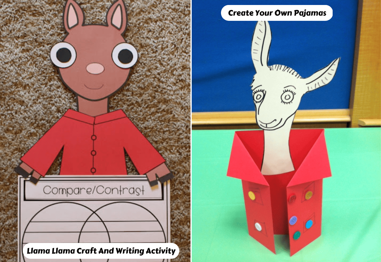 Fun llama llama red pajama activities