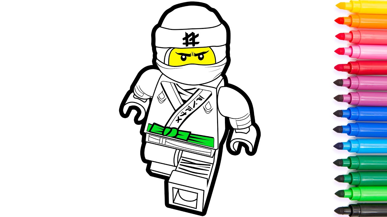 Lego ninjago how to draw lloyd coloring and drawing for kids ð ðñðºñðñðºð ððñ ððµñðµð