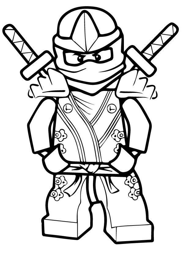 Coloring pages green ninja lloyd coloring pages kids