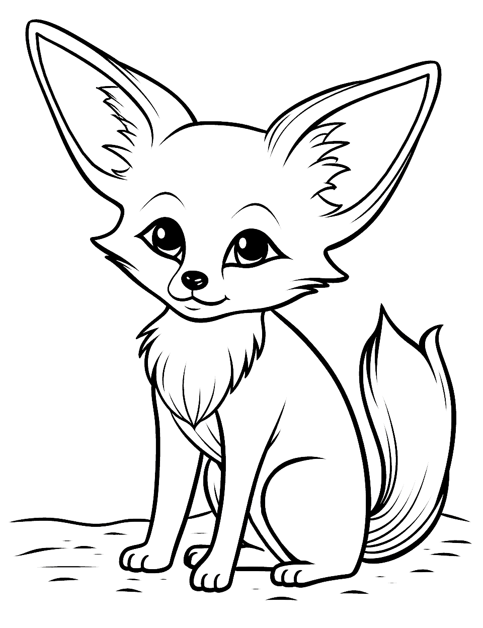 Fox coloring pages free printable sheets