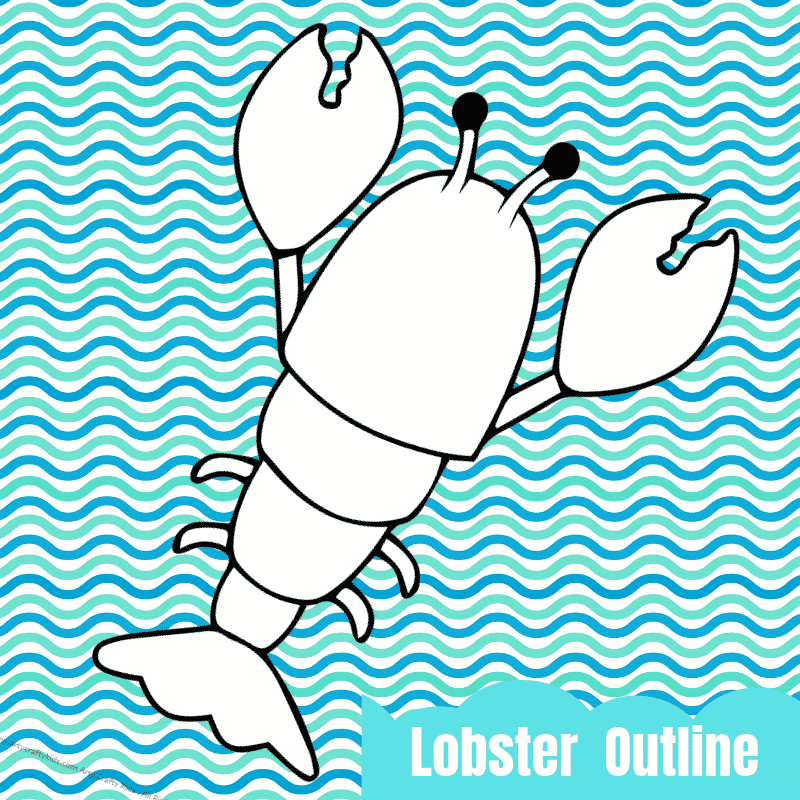 Lobster outline