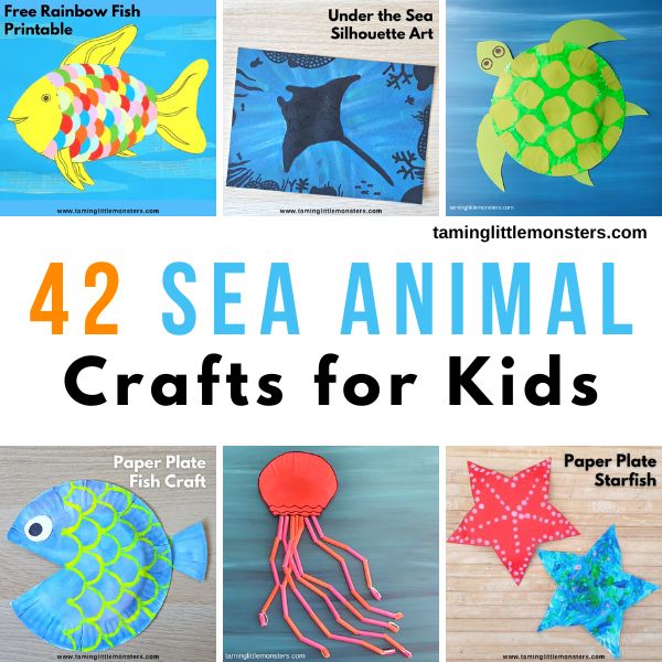 Sea animal crafts