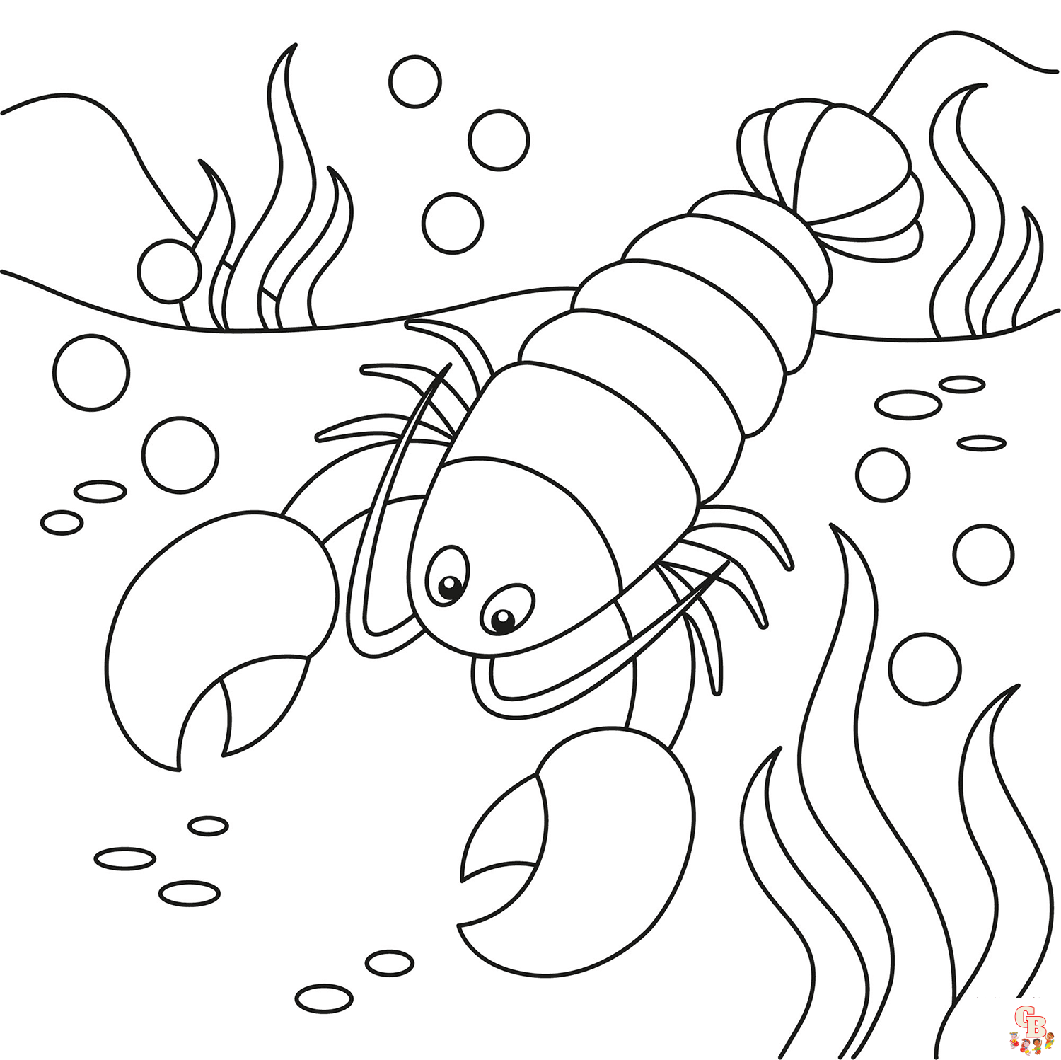 Free lobster coloring pages for kids printable and easy to print