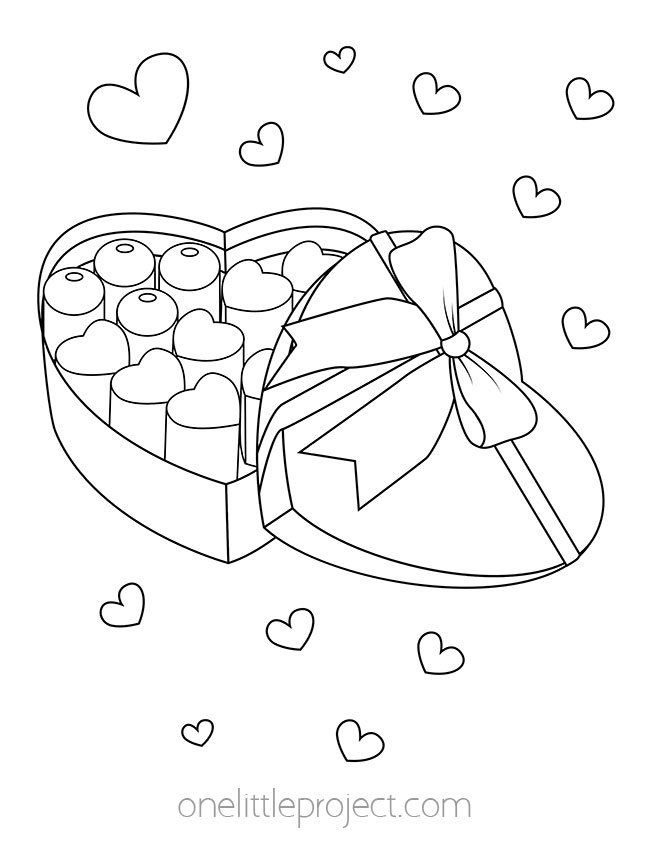 Valentines day coloring pages free printable valentines coloring sheets