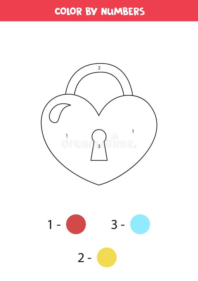 Lock coloring stock illustrations â lock coloring stock illustrations vectors clipart