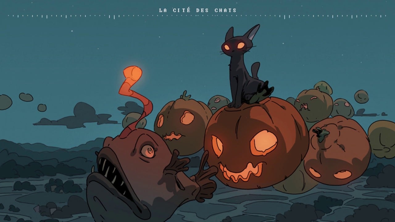 Lofi halloween wallpapers