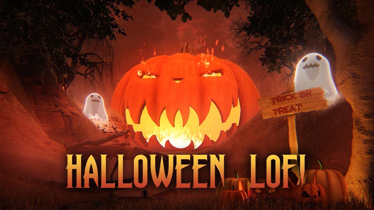 Spooky halloween music ð jack o lantern ð no copyright lofi halloween songs