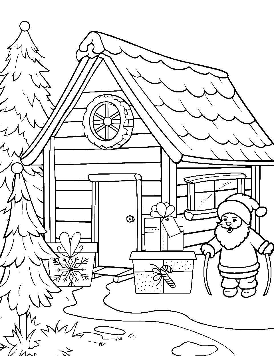 House coloring pages free printable sheets