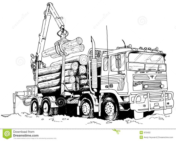 Â restful drawings â logging truck cars coloring pages truck coloring pages truck art