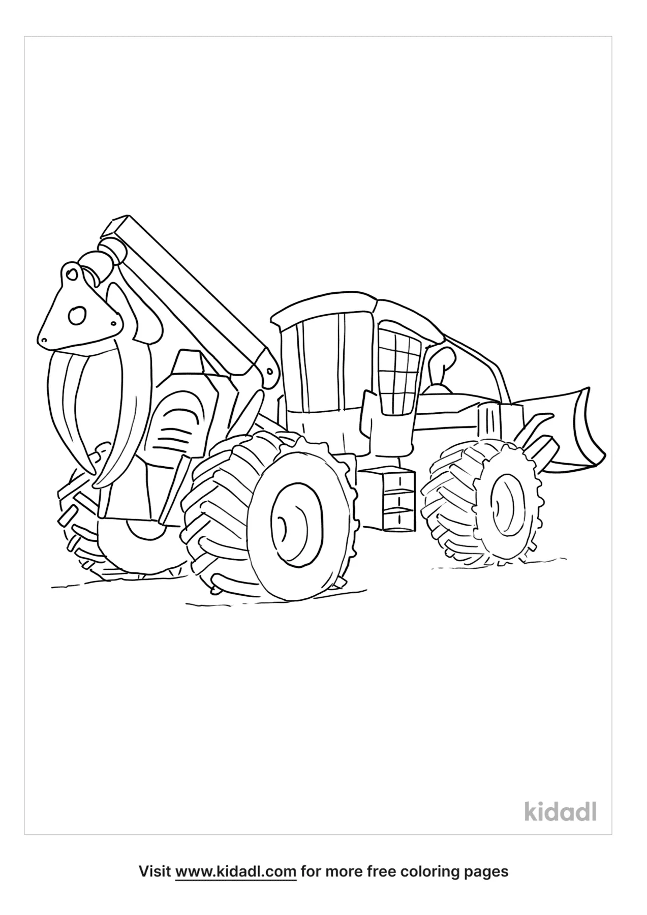 Free skidder coloring page coloring page printables