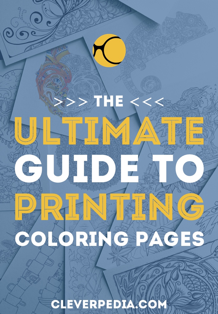 How to print coloring pages the ultimate guide