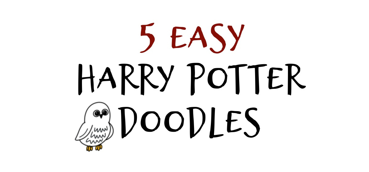 Easy harry potter doodles a lego giveaway