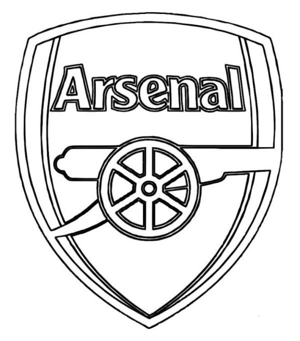 England premier league team logos coloring pages printable for free download