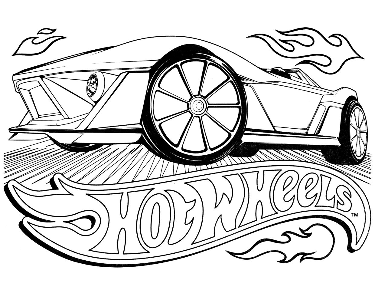 Hot wheels coloring pages fun and free printable sheets for kids