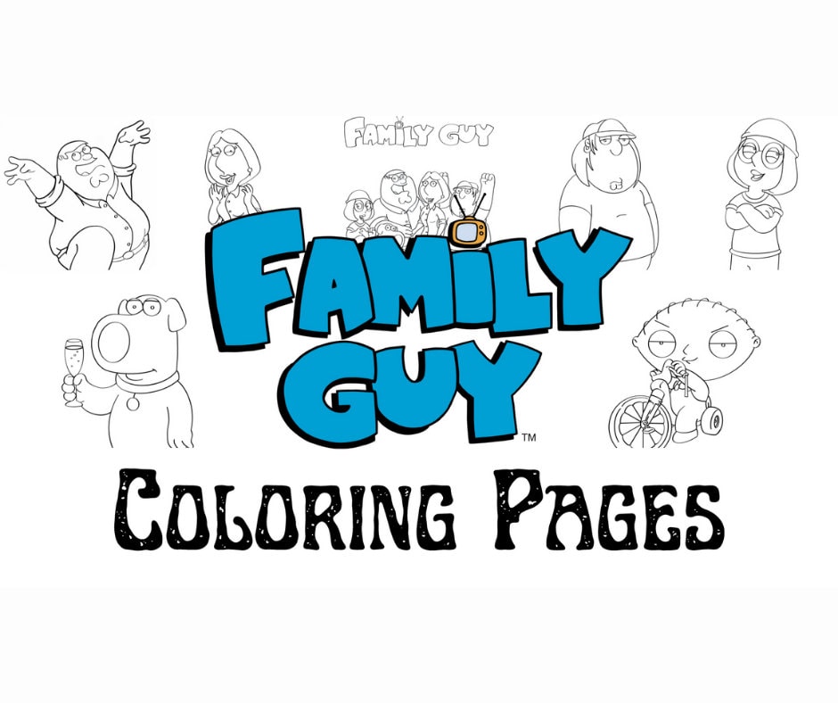 Family guy coloring pages