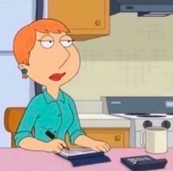 Lois black dress smoking at the door family guy lois griffin know your meme