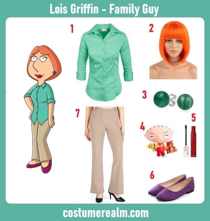 Dress like lois griffin halloween costume outfits lois griffin cartoon character costume