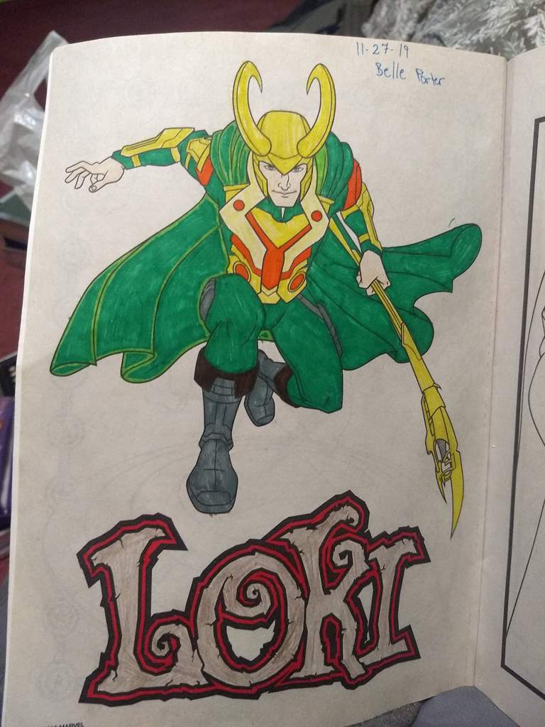 Color book picture marvel amino