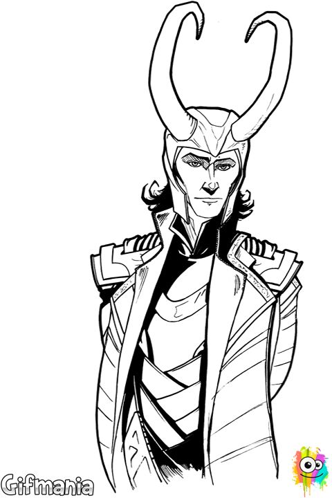 Coloring page of loki laufeyson loki laufeyson is as its loki laufeyson loki coloring pages