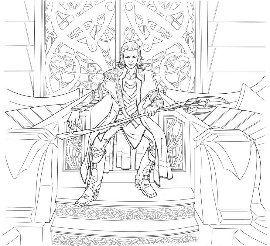 Loki coloring pages new pictures free printable marvel character