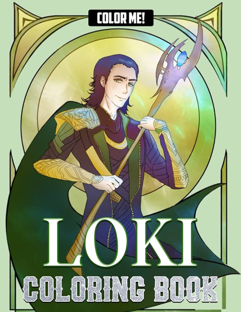 Loki coloring book books