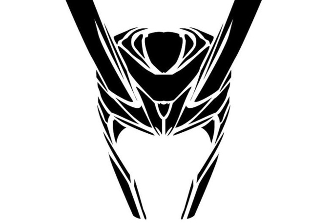 Loki helmet loki silhouette