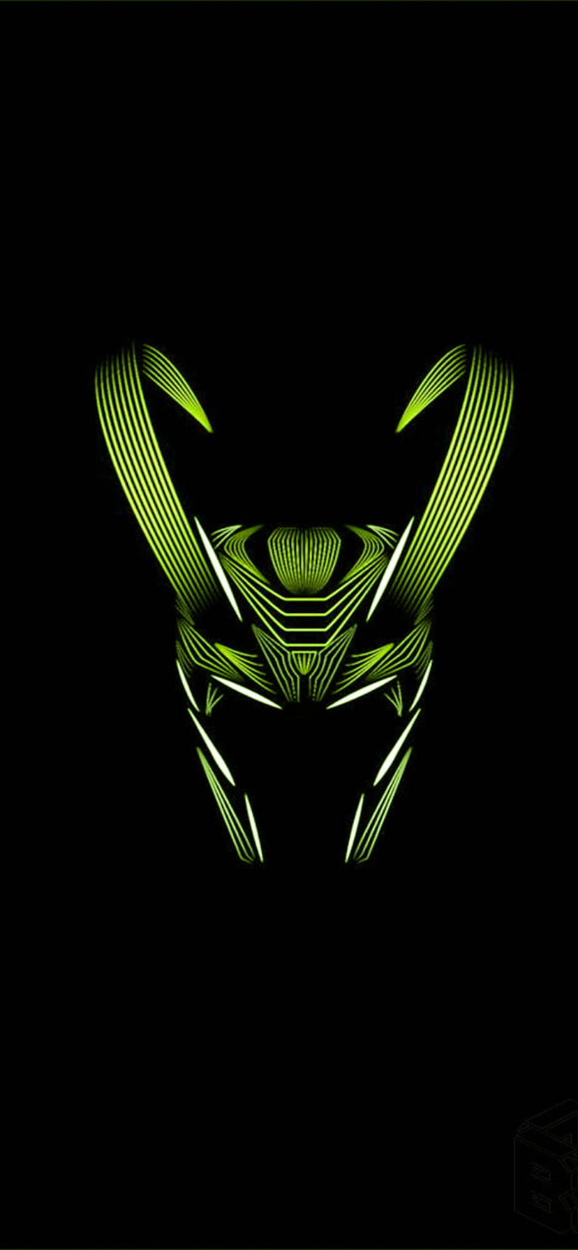 Download minimalist loki helmet marvel iphone xr wallpaper