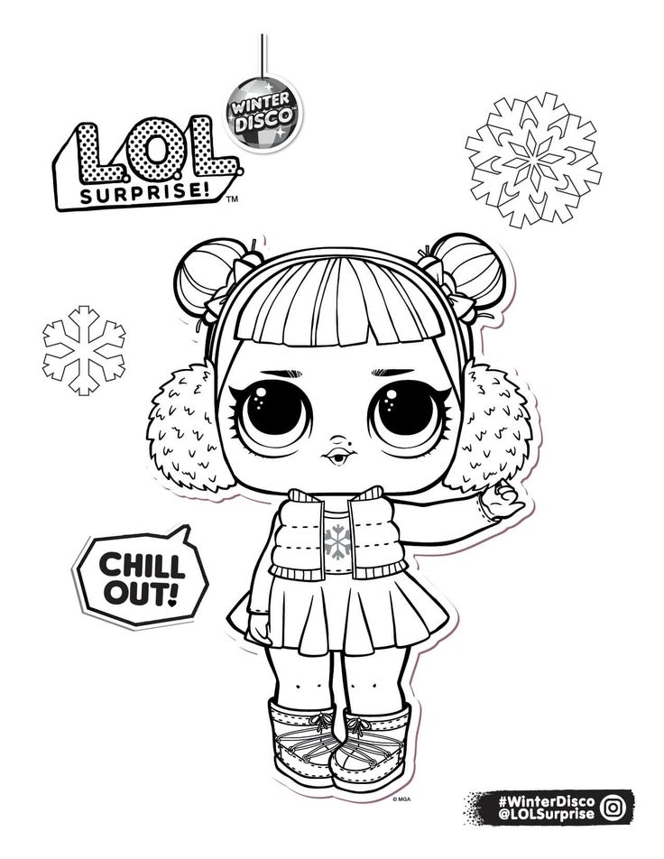 Lol surprise winter disco coloring pages christmas coloring pages coloring pages winter coloring pages