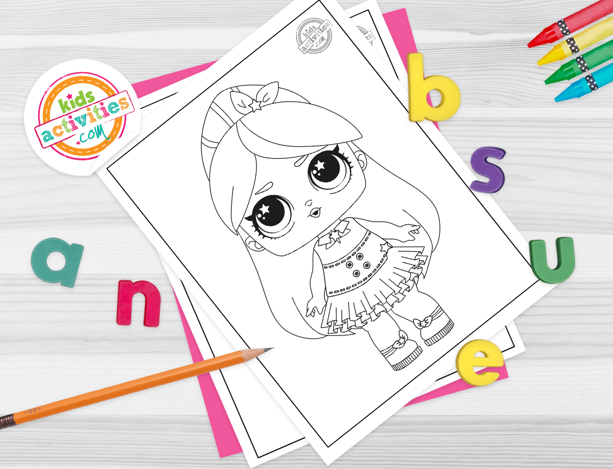 Free printable lol coloring pages lol dolls kids activities blog