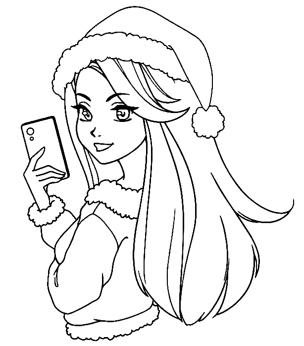 Cute christmas coloring pages printable for free download