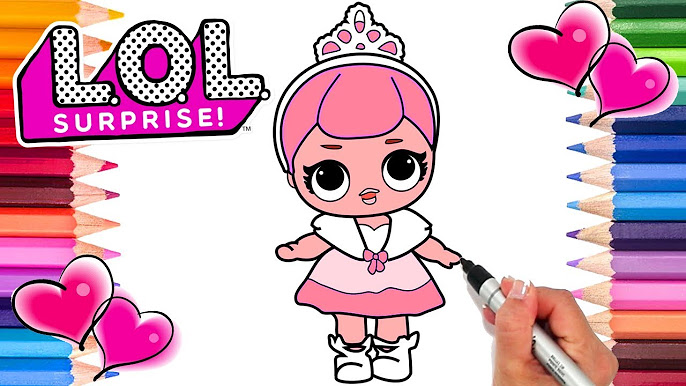 Lol dolls coloring pages