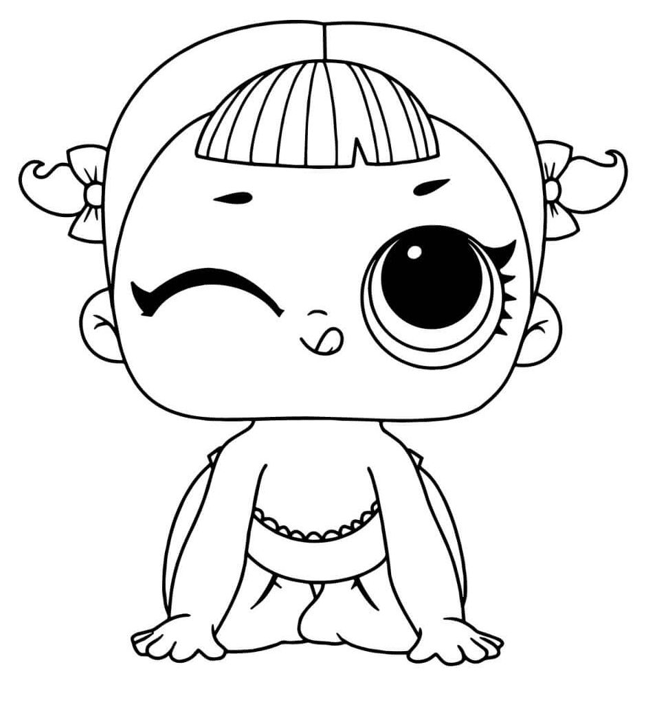 Lol baby coloring pages printable for free download