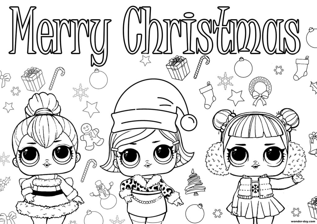 Christmas coloring pages printable coloring pages